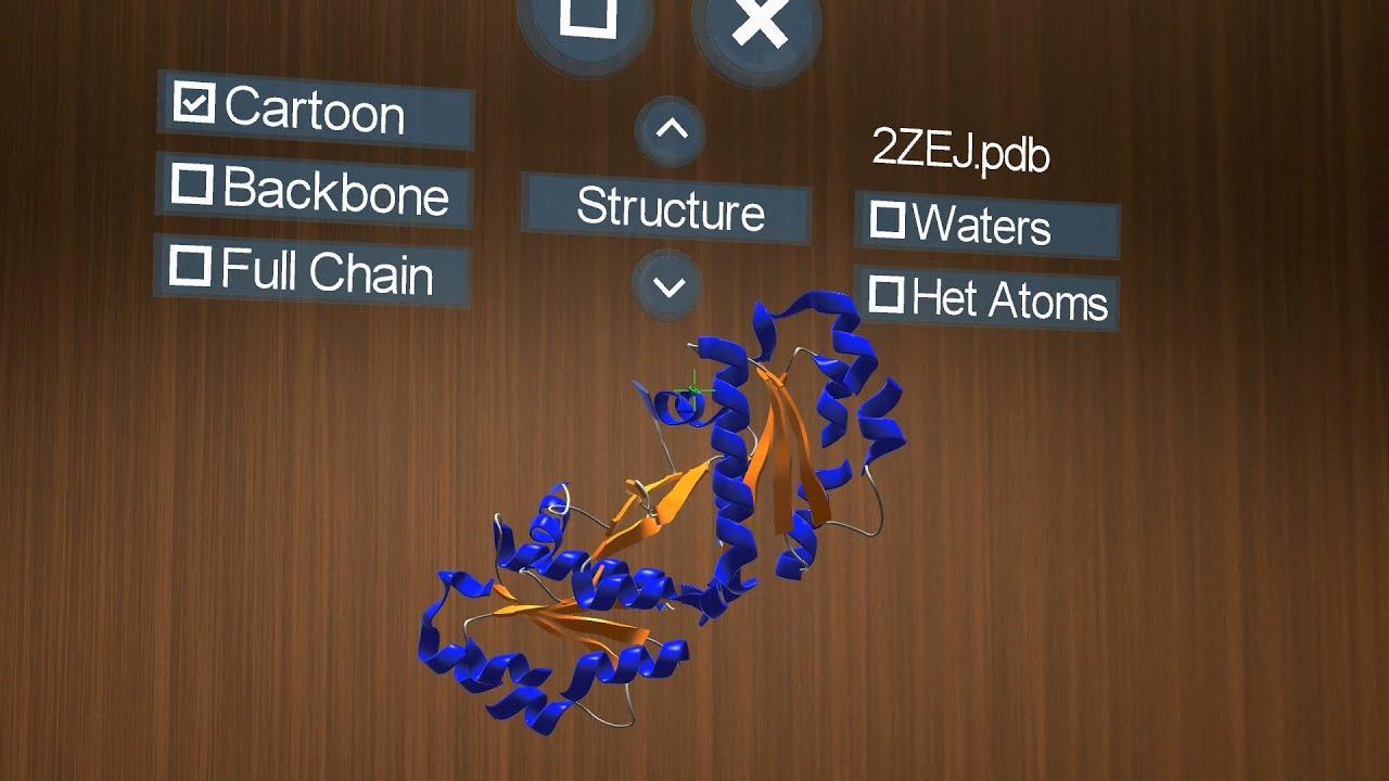 3D Molecule Viewer of PDB files