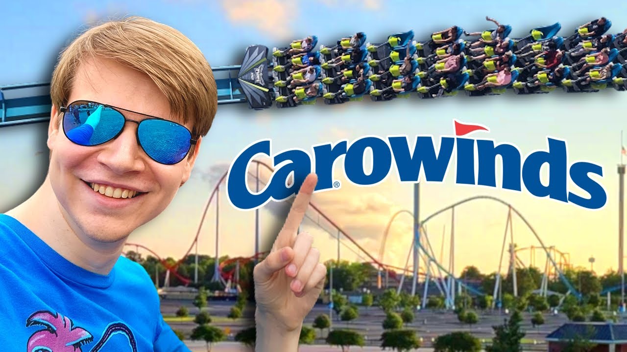 My First Time at Carowinds! | Carowinds Vlog 2024