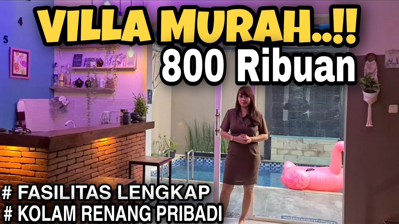 REVIEW VILA SEKAR JEPUN BATU MALANG, 3 KAMAR & PRIVATE POOL😍 #villabatumalang #villabatumalangmurah