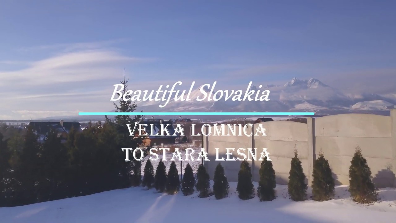Drone Endurance Flight - Velka Lomnica to Stara Lesna and return - 10 km / 6 miles