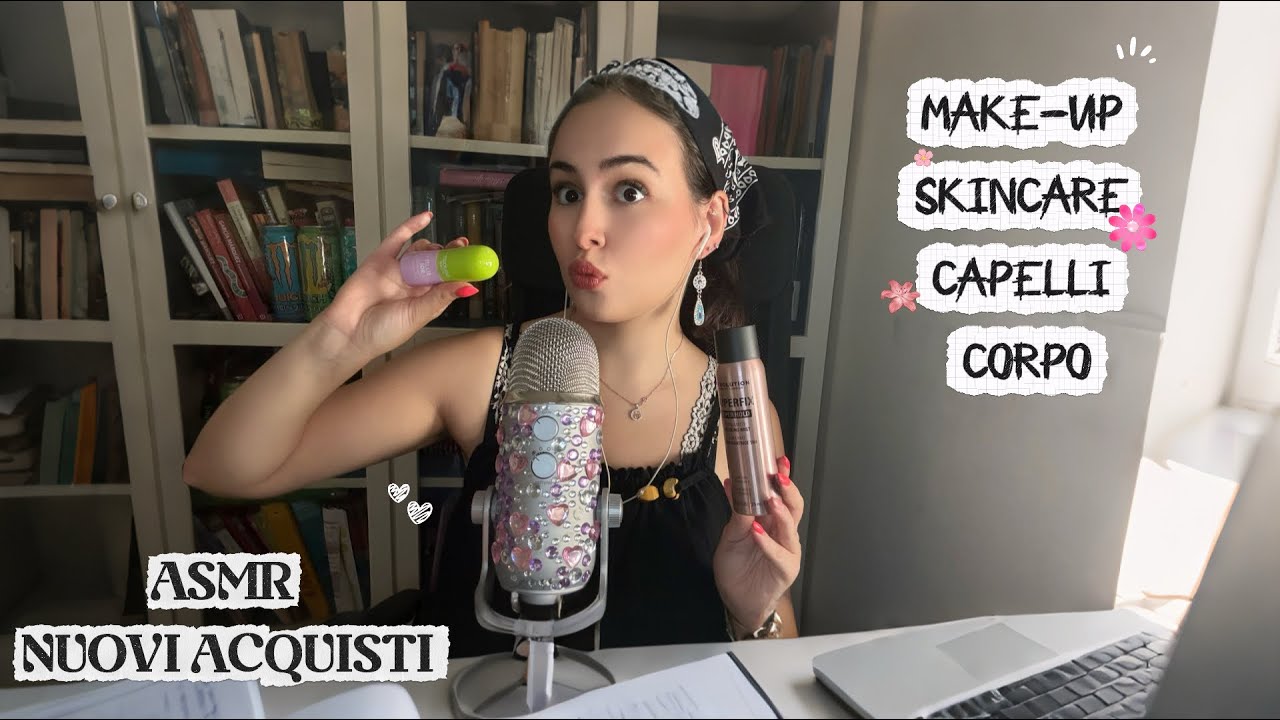 ASMR ACQUISTI SUPER RILASSANTI E CHIACCHIERE SUSSURRATE ✨ ita 