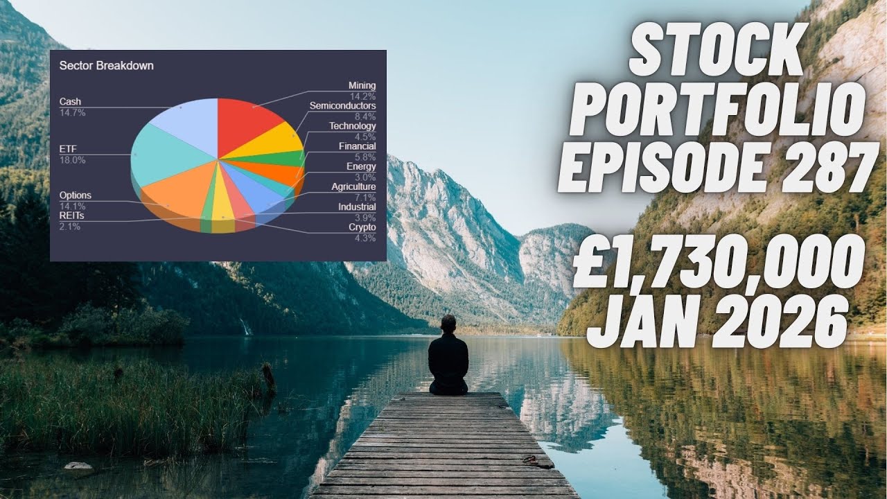 Stock Portfolio UK Episode 287 £1,730,000 - Unhappy with Equinox (17/01/2026) Trading212 ISA