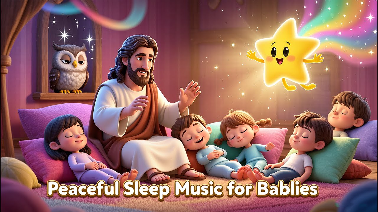 🌙 Soothing Christian Bedtime Songs for Children ✝️ Spiritual Music for Sweet Dreams 💖