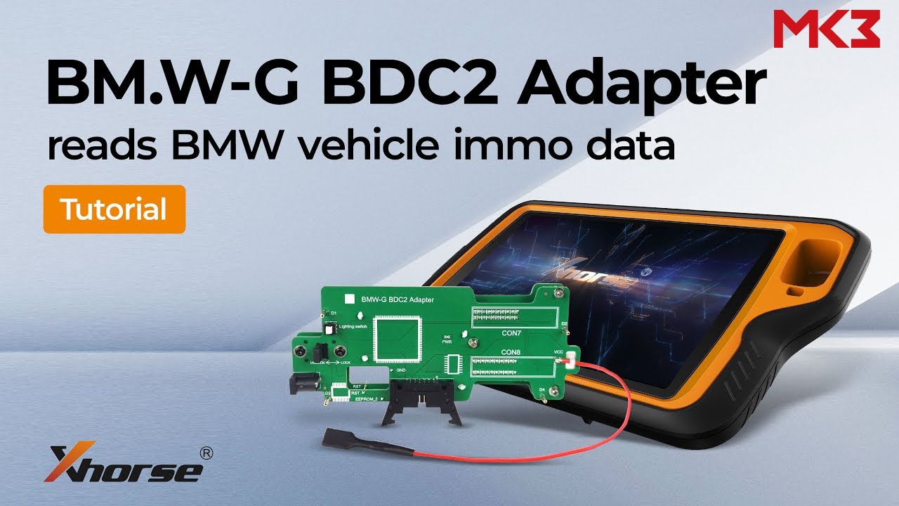 Xhorse | BM.W G BDC2 Adapter Read BMW Immo Data with VVDI2