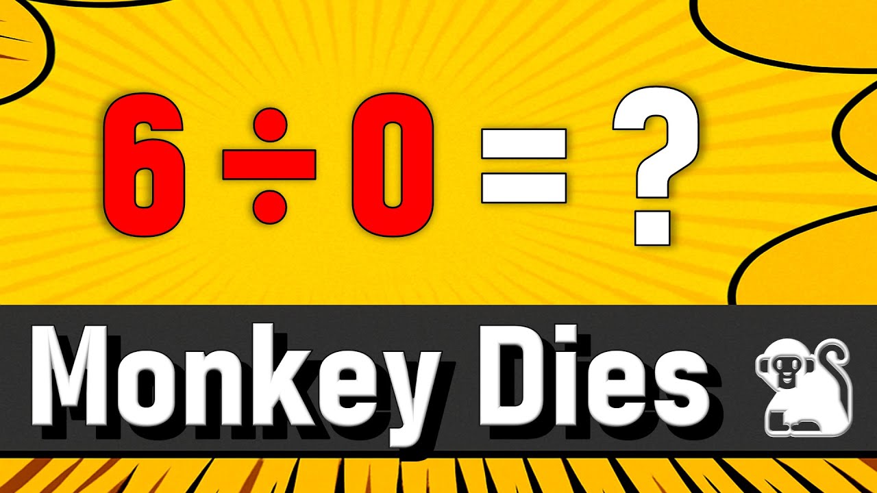 Why 6 &divide; 0 = Monkey Dies 🐒 | Fun Division Lesson | K-Math Explained @quebonmath