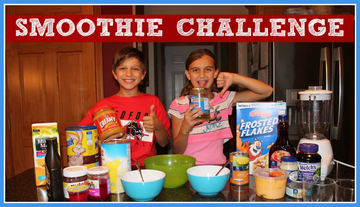 SMOOTHIE CHALLENGE - KIDS EDITION