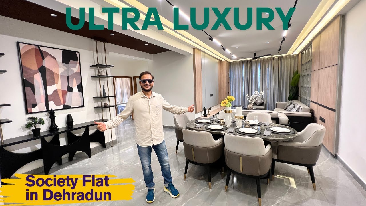 Ultra Luxury 3 Bedroom 2238 Sqft Society Flat in 80 Feet Road, Dehradun GMS Road - Property 2050
