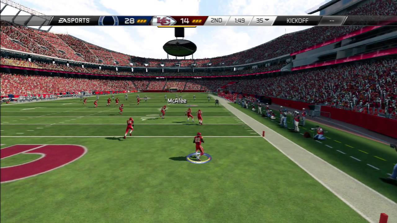 Madden 25 :: Madden 25 Gameplay :: TD CELEBRATION GONE WRONG-Colts Vs. Chiefs - Online Gameplay