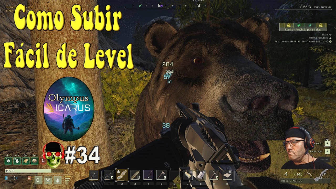 Como subir Fácil de Level  Icarus Olympus 🐻 EP 34