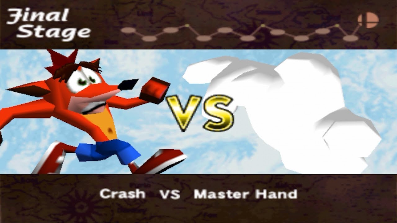 Smash Remix (Version 2.0.0) - Crash Bandicoot - Classic Arcade Showcase (CRASH IN SMASH!)