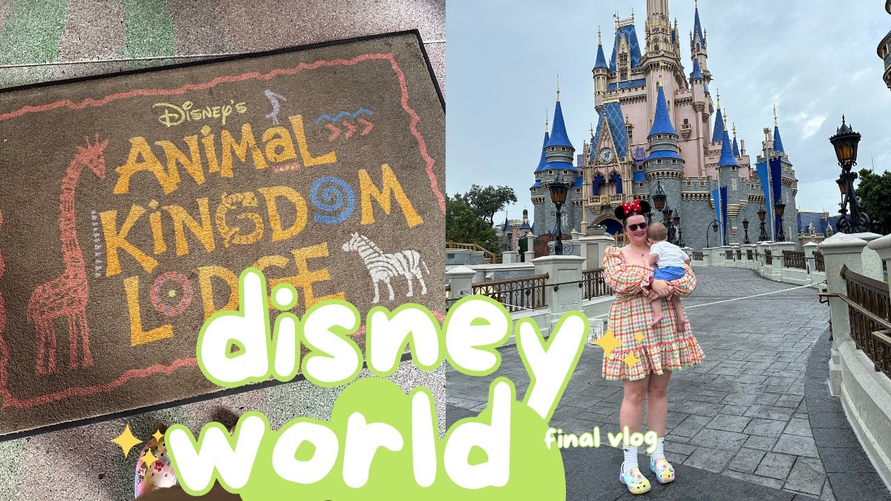 WALT DISNEY WORLD VLOG! 🏰 LAST DAY | MAGIC KINGDOM, AKL SAVANNA VIEW ROOM & HOME TIME