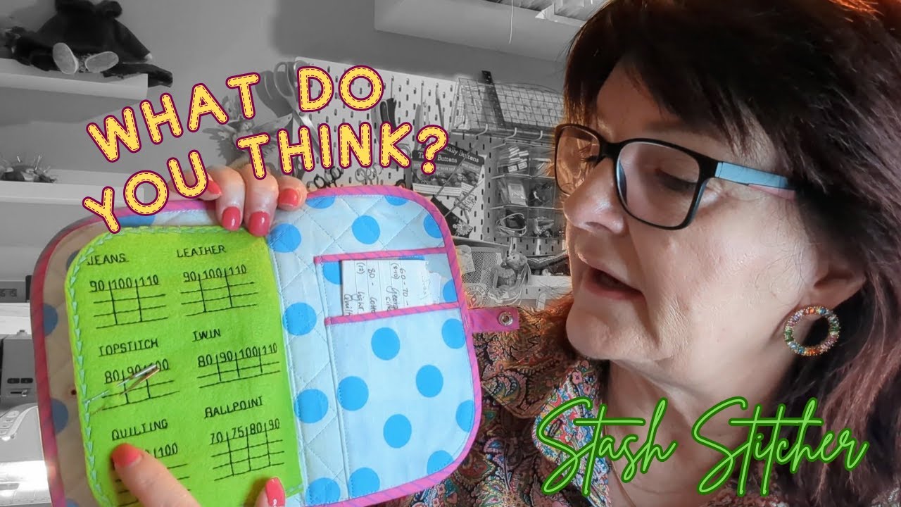 Making a Case for My Sewing Machine Needles - Vlog #11