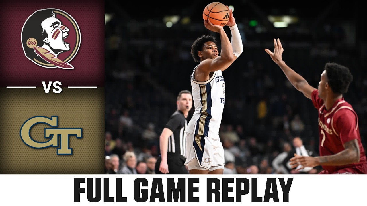 Florida State vs. Georgia Tech Full Game Replay | 2025-26 ACC Men's Basketball