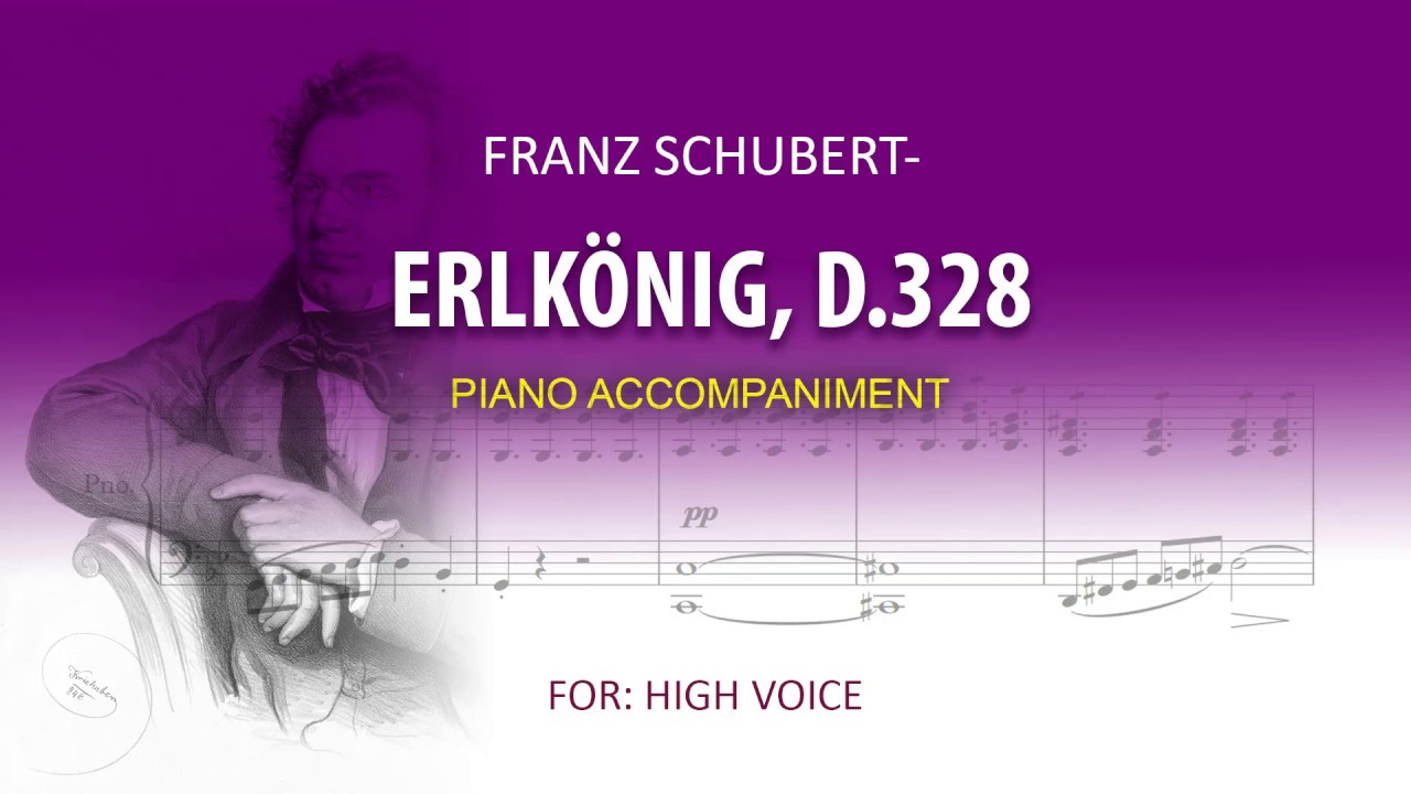 Erlkönig, D.328 / Karaoke piano / Franz Schubert / High voice