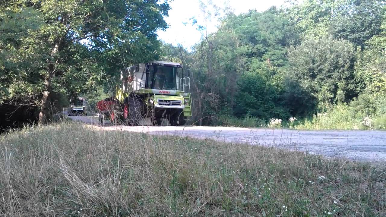 Vonulás [HD] 4x Claas LExion 550