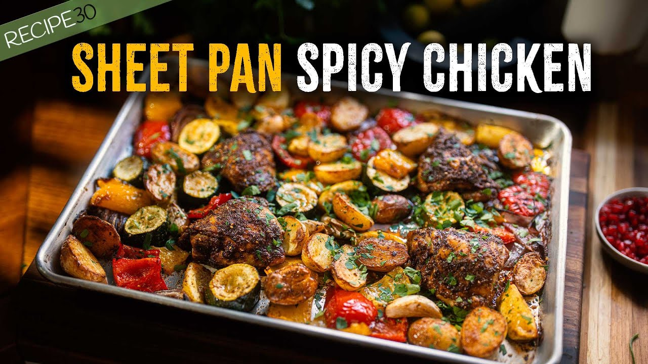 Spicy Mediterranean Roast Chicken with Potatoes