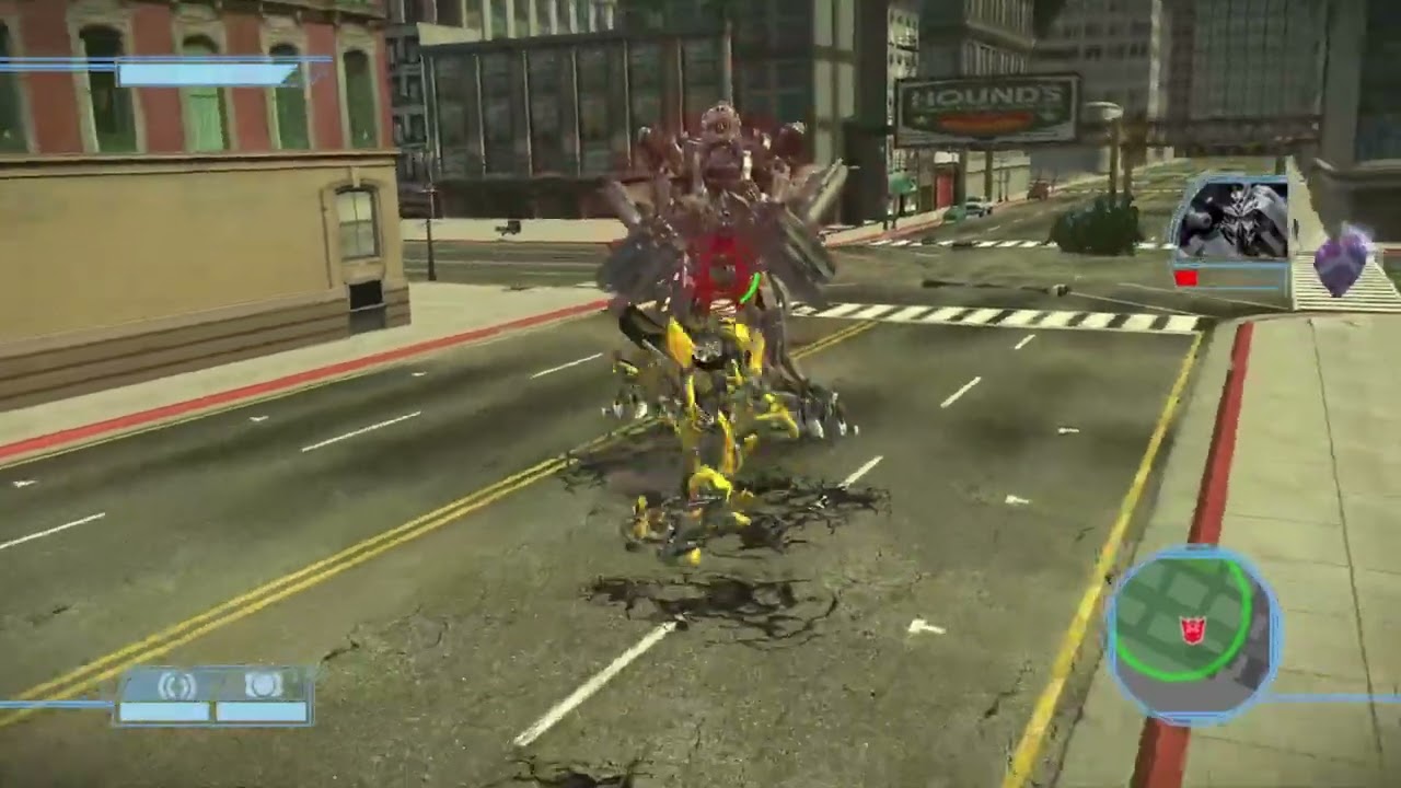 Transformers the game: Bumblebee 1v2s Starscream and Blackout!