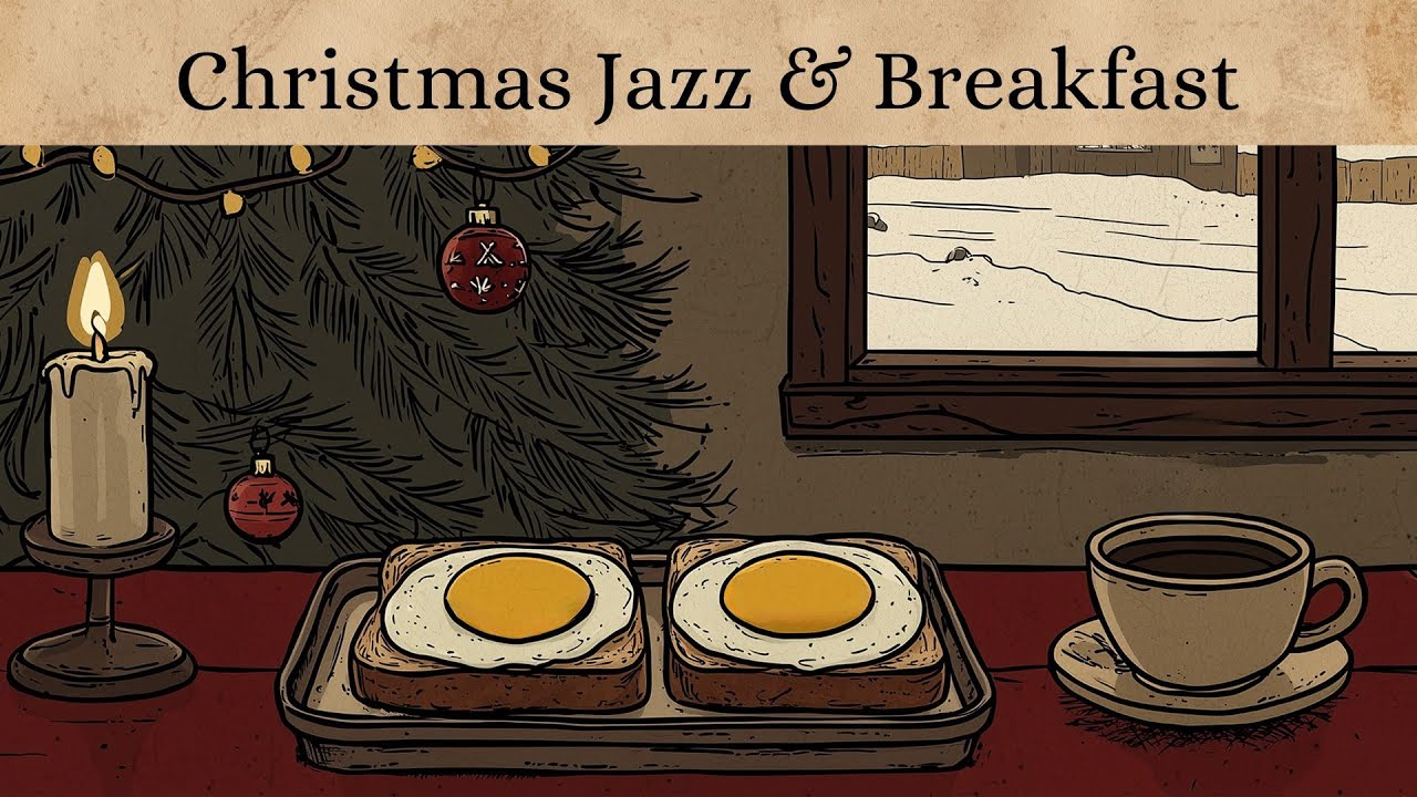 Relaxing Christmas Jazz Tunes ☕ for Morning Breakfast