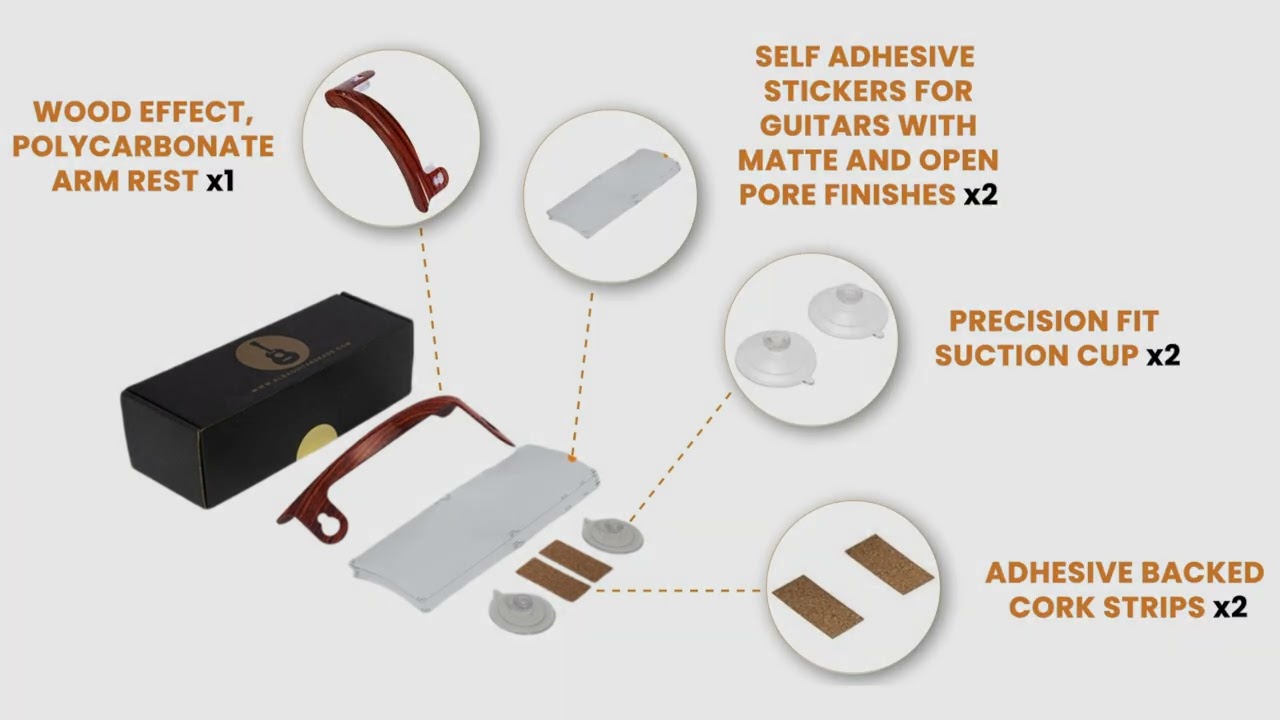 Classical & Flamenco Guitar Armrest by Alba GB