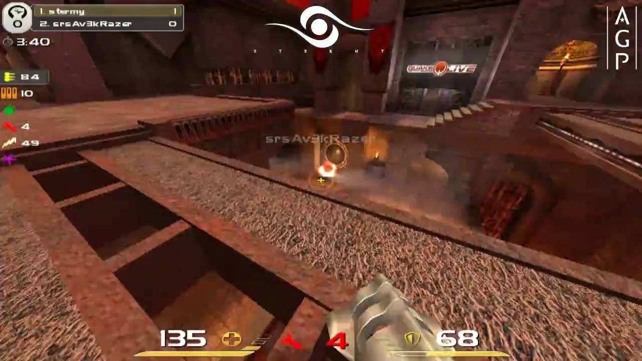 Stermy vs Av3k 2009 ESL Quake Live Invitational Game 2