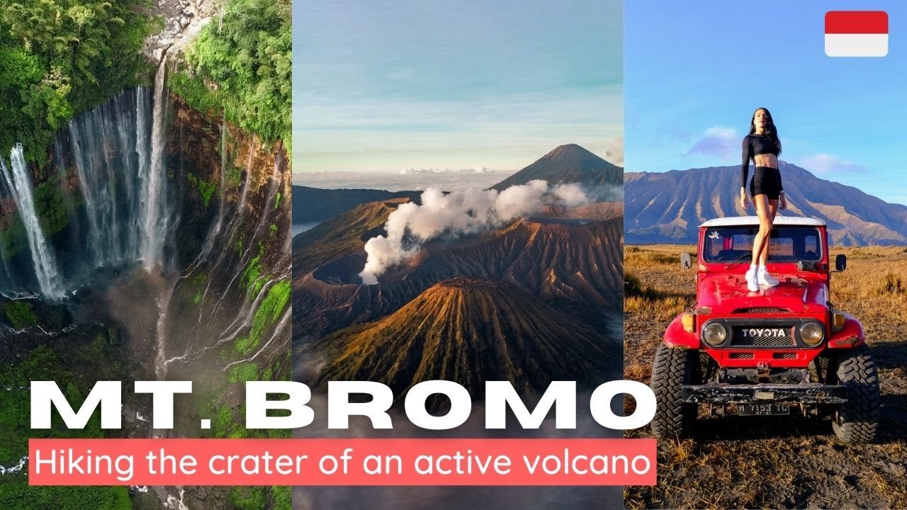 Mt Bromo Sunrise | Inside the crater of a volcano in Java indonesia
