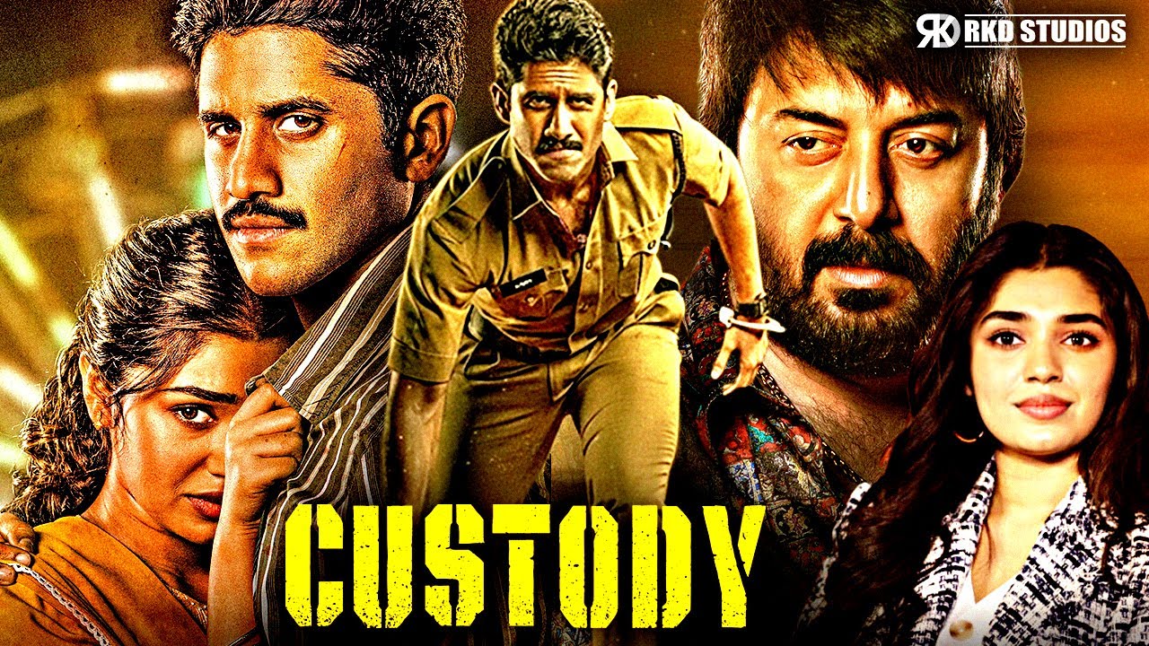 SUPERHIT Custody | Naga Chaitanya, Krithi Shetty, Priyamani,Arvind S|South Action Hindi Dubbed Movie