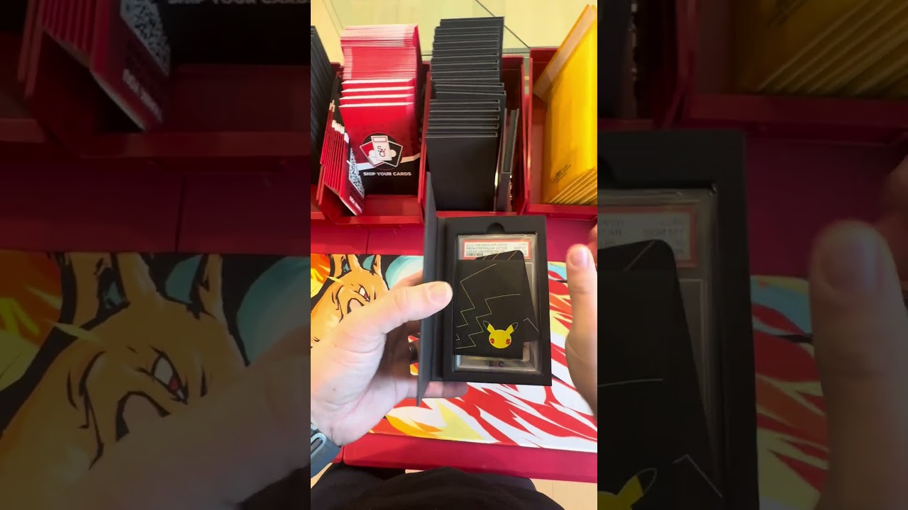 PSA 10 Dialga Shipping. #pokemonbusiness #pokemon #pov