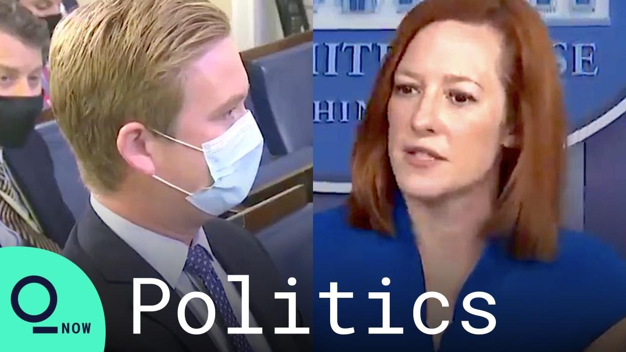 Fox News Reporter Peter Doocy Confronts Psaki Over Biden Not Taking Questions