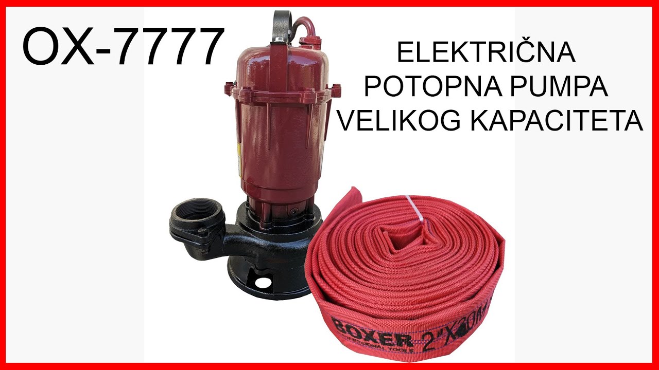 Potopna pumpa OX-7777