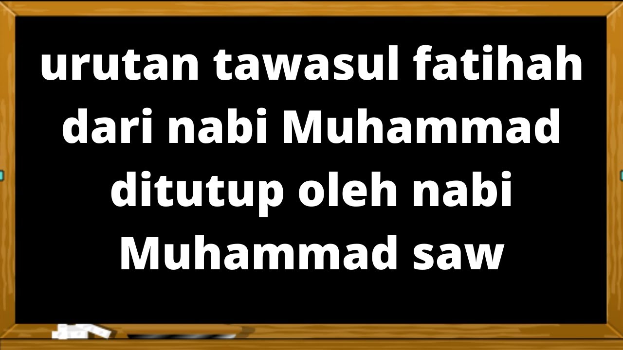 wajib tahu! inilah urutan tawasul fatihah #tawasulfatihah #urutantawasulfatihah #urutankirimfatihah