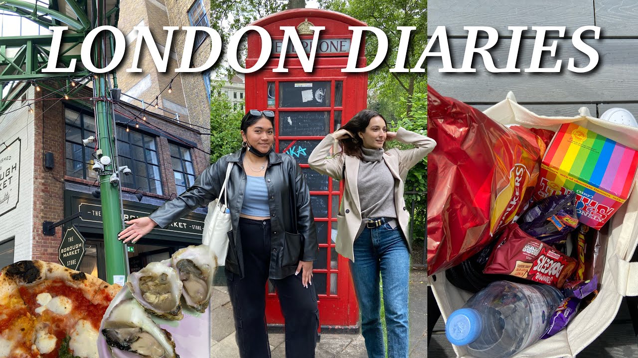 LONDON DIARIES | British Snacks, Borough Market, Kingly Court, Mini Golf & MORE