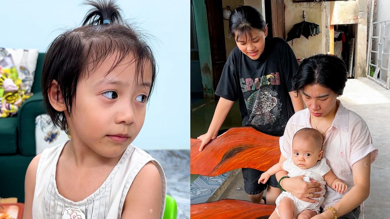 Diem was sad to learn that Mom, Quynh and Baby Kim were not at home