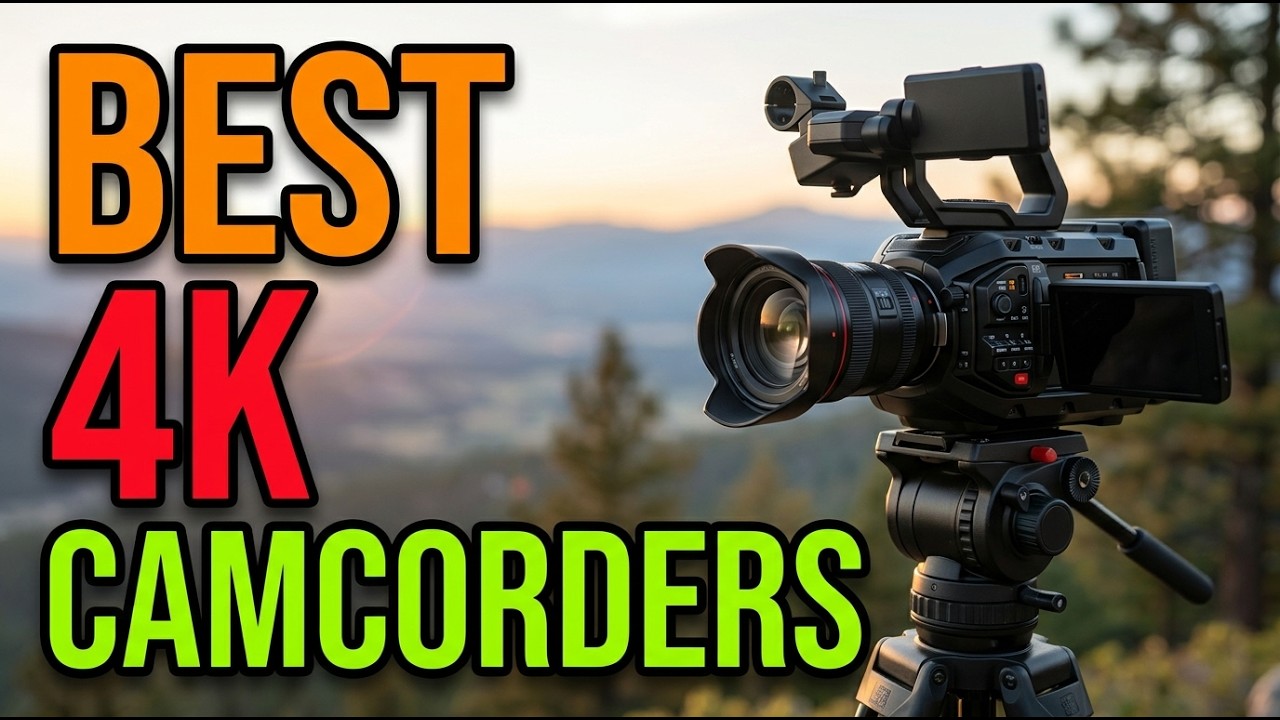 TOP 5 Best 4K Camcorders 2026