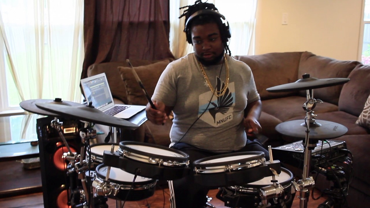 Fusion Funk - Damani Rhodes - Drum cover by: Retro Spectro