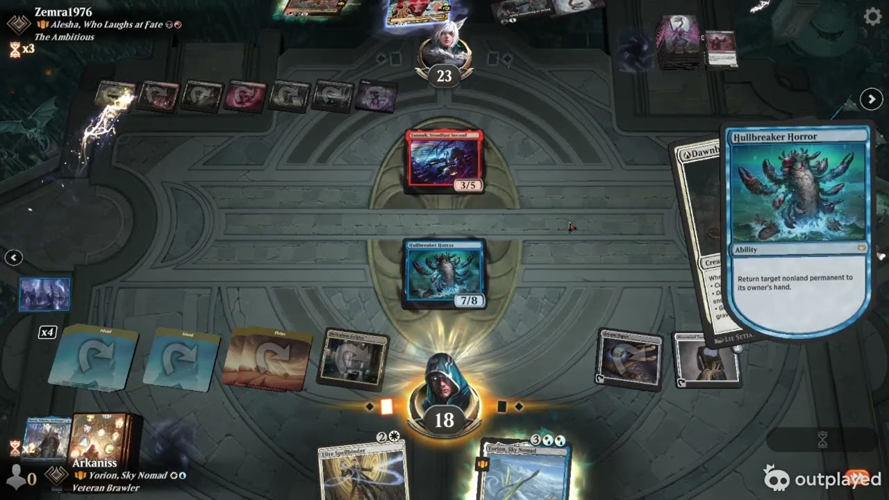Mtg Arena Historic Brawl Yorion control
