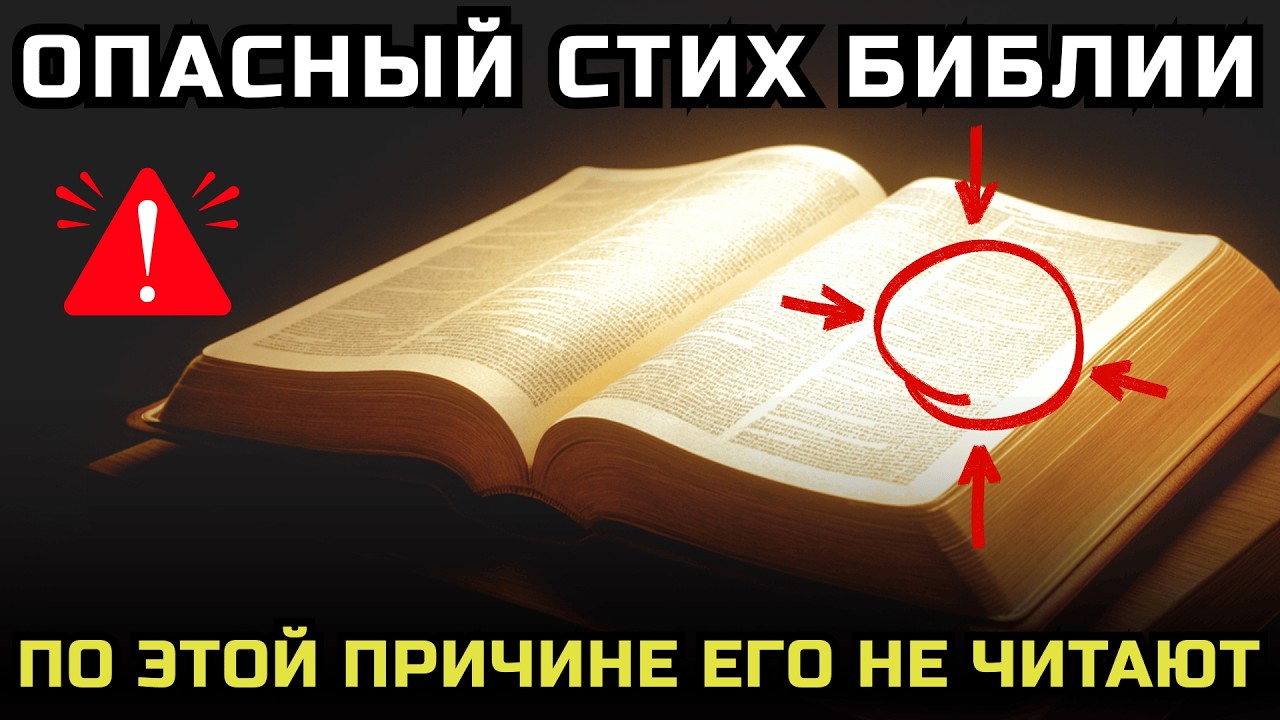 Этот текст разрушает “безопасную” веру (покажу точный стих)