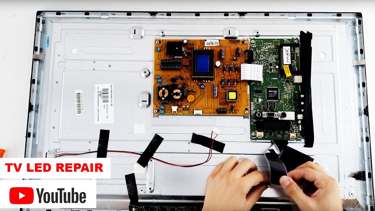TV LED F&U (FL32408) no backlight solution (led repair)