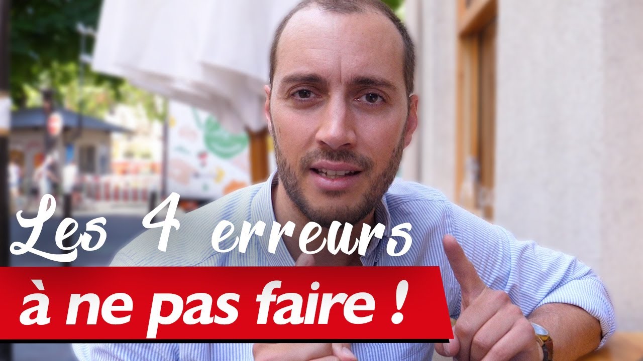 Top des 4 Erreurs à ne surtout pas commettre avec un homme