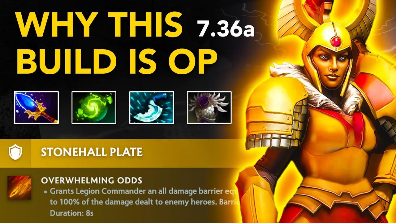 ATF LEGION COMMANDER Offlane - Patch 7.36a | Full Gameplay Dota Class