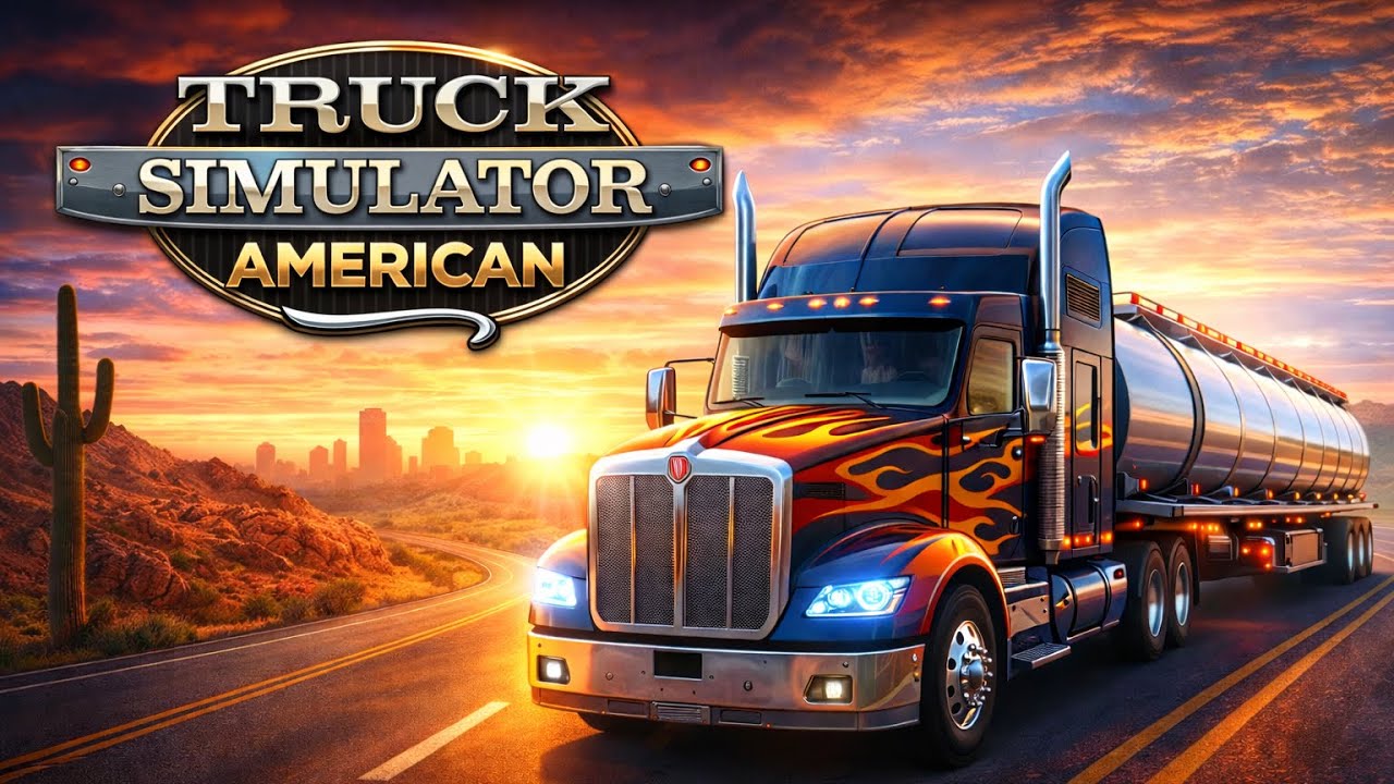‼️Entre a una mina,y me busque tres choques en Truck Simulator American