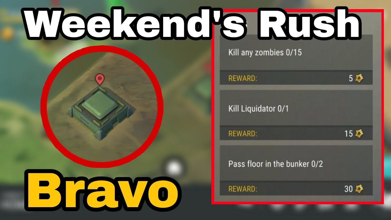 Last day on earth Weekend's Rush Bunker Bravo /LDOE Weekend Rush Bravo #LDOE #lastdayonearth