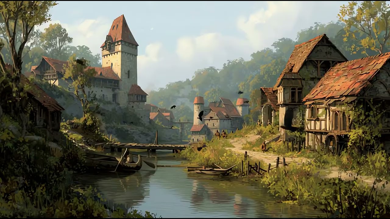 Relaxing Medieval Music for Study, Sleep & Focus | Ancient Fantasy Ambiance