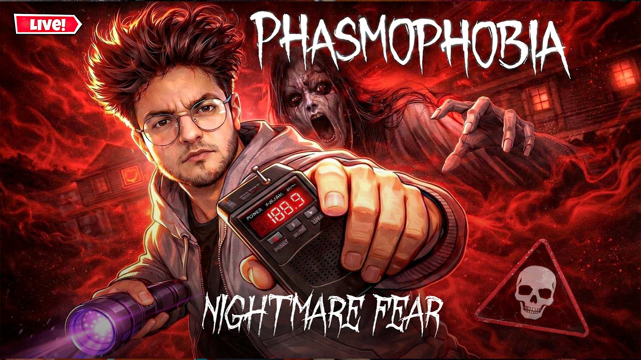 🔴Ghost K Samne Singing Karunga | Phasmophobia Live W Directioner