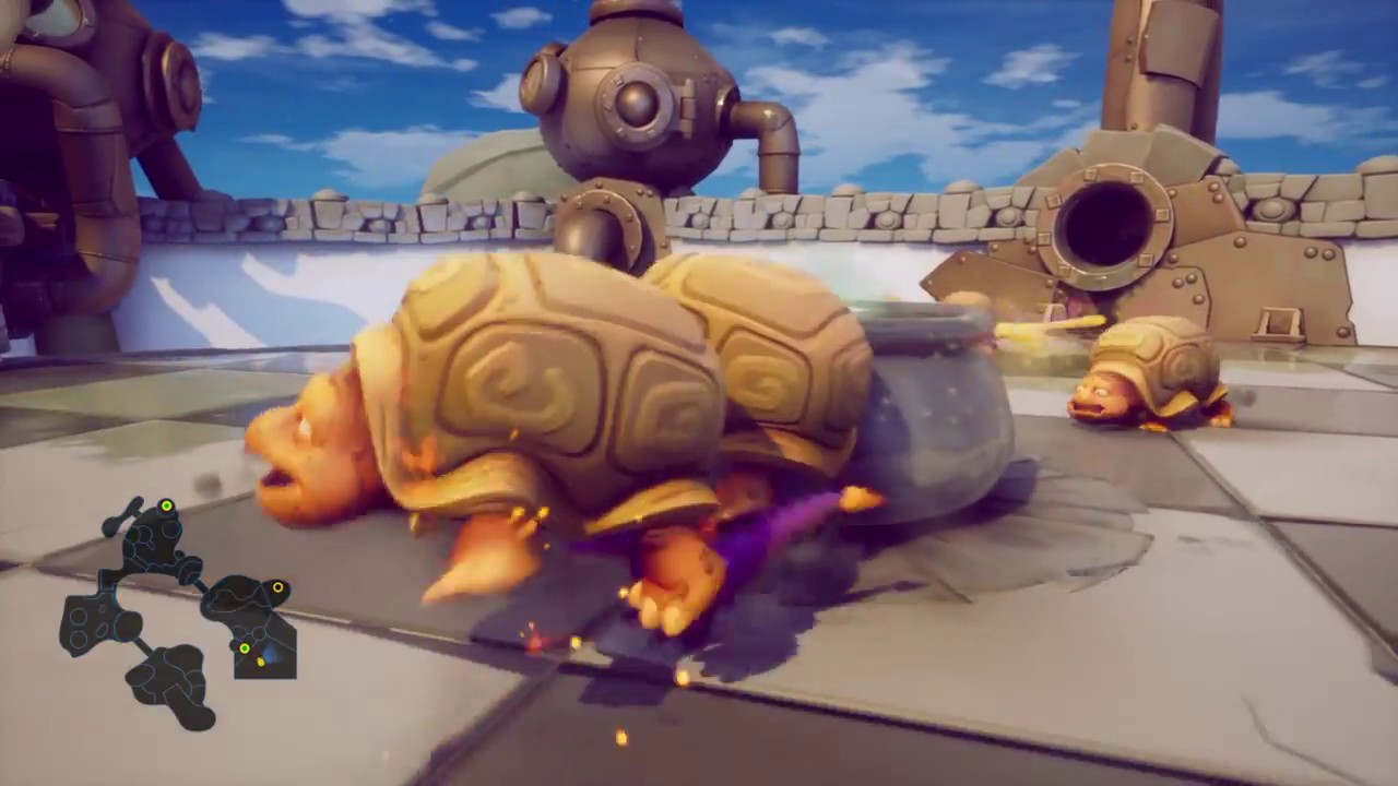Spyro Reignited Trilogy - sunny beach 100% ! (backtrack) no commentary