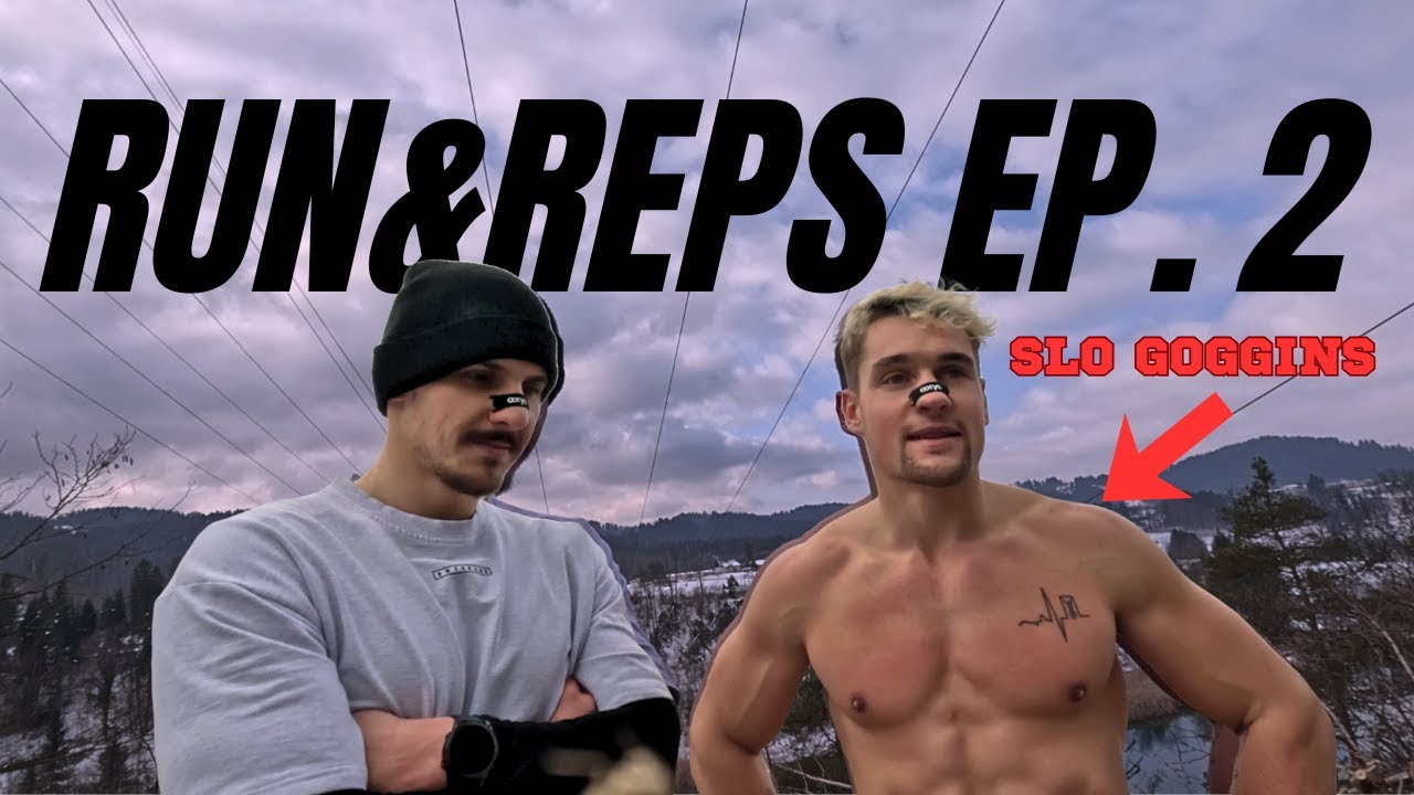 Treniral sem s SLO Gogginsom (bushi4/Boštjan Vovk) | RUN & REPS EP. 2