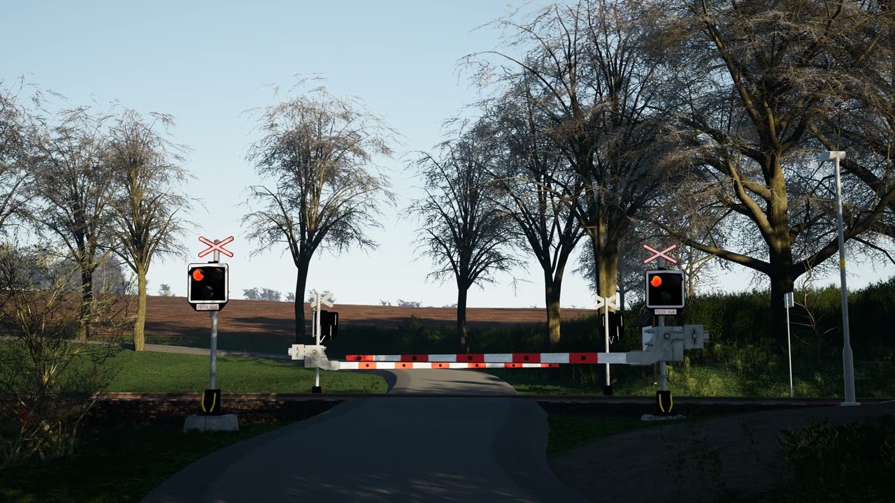 Czech AŽD 97 Level Crossing in Rádlo – Train Passing | Train Sim World Liberec–Stará Paka