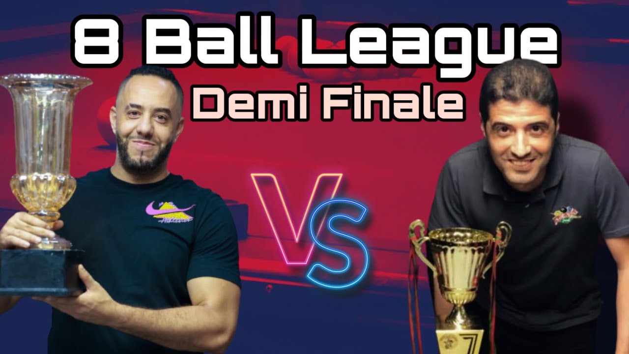Ameur Riad vs Omar Mounchid - Demi Finale (8Ball Moroccan League)