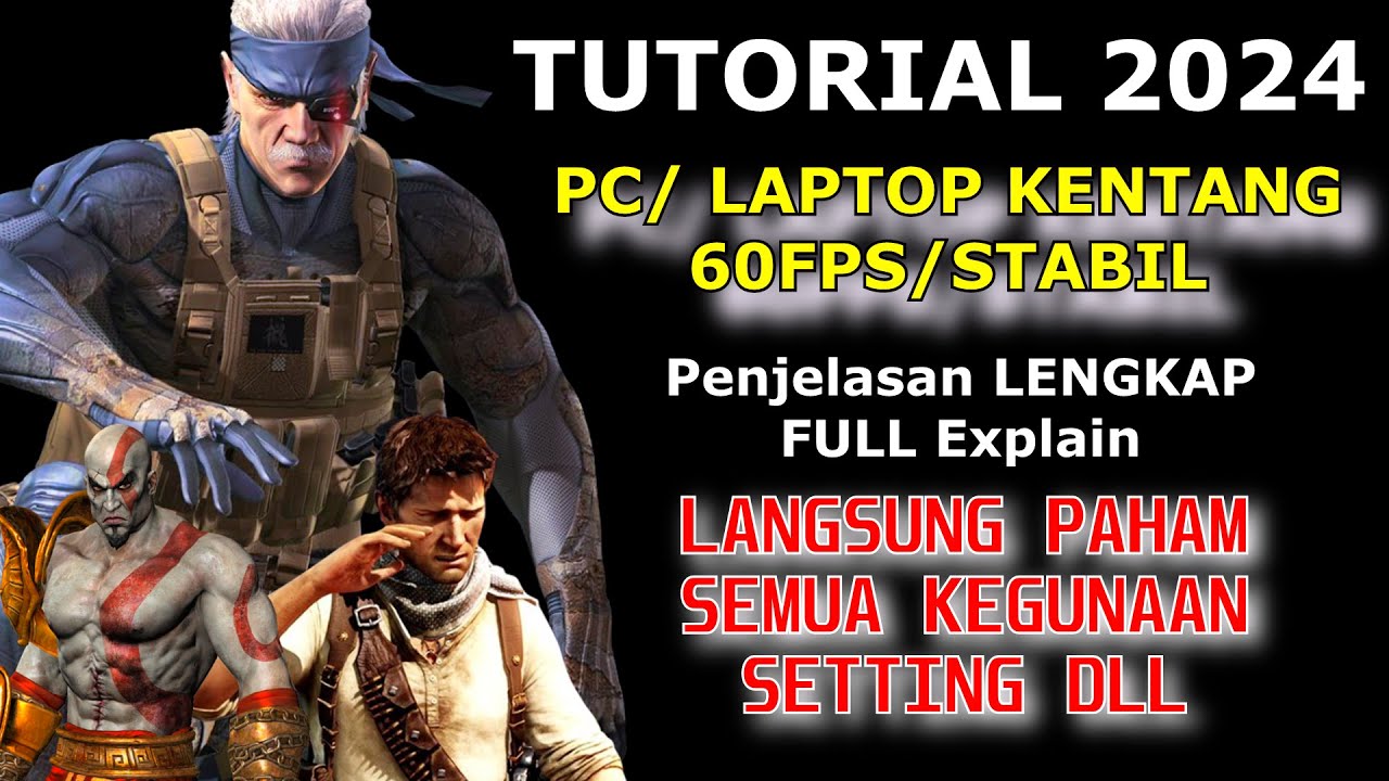 Cara Main PS3 Di PC/Laptop KENTANG 2024 | Full Setup RPCS3 Best Setting 60fps 2024