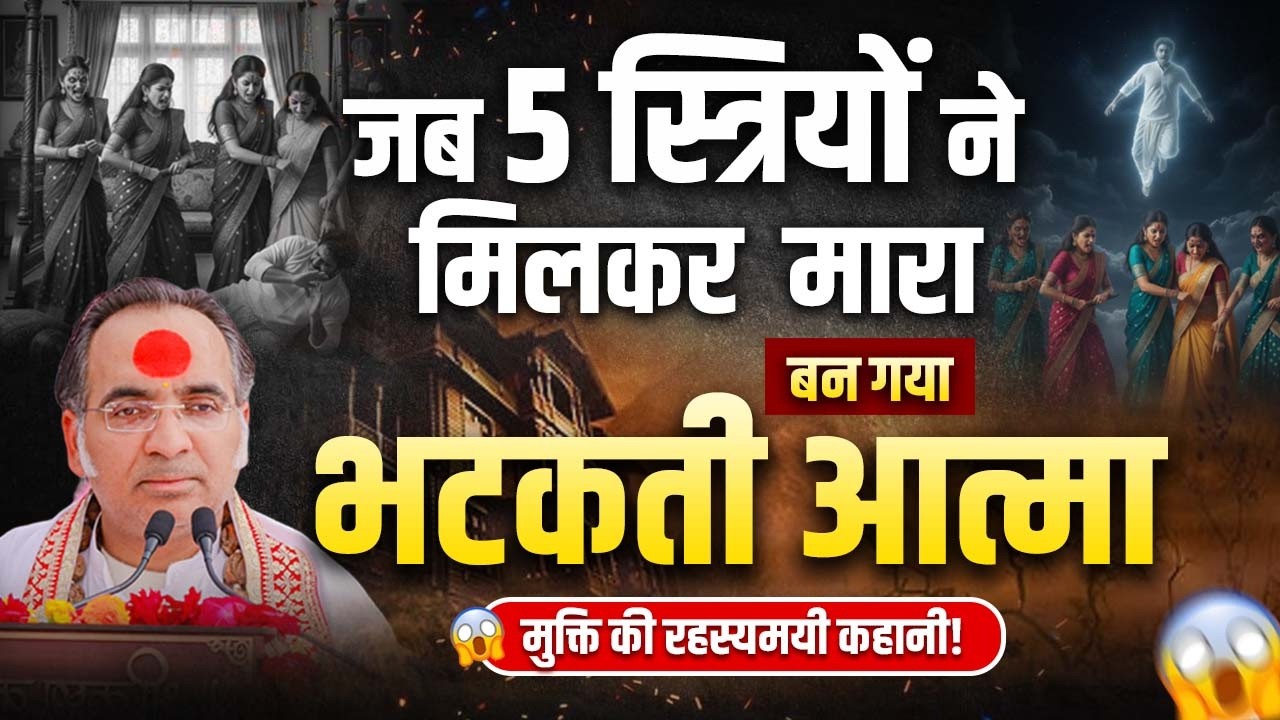 जब 5 स्त्रियों ने मिलकर मारा बन गया भटकती आत्मा | मुक्ति की रहस्यमयी कहानी ! पूज्य श्री भैया जी