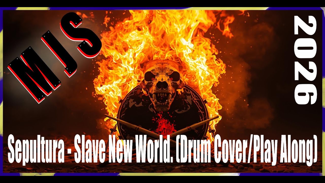 Sepultura - Slave New World. (DrumCover/PlayAlong)